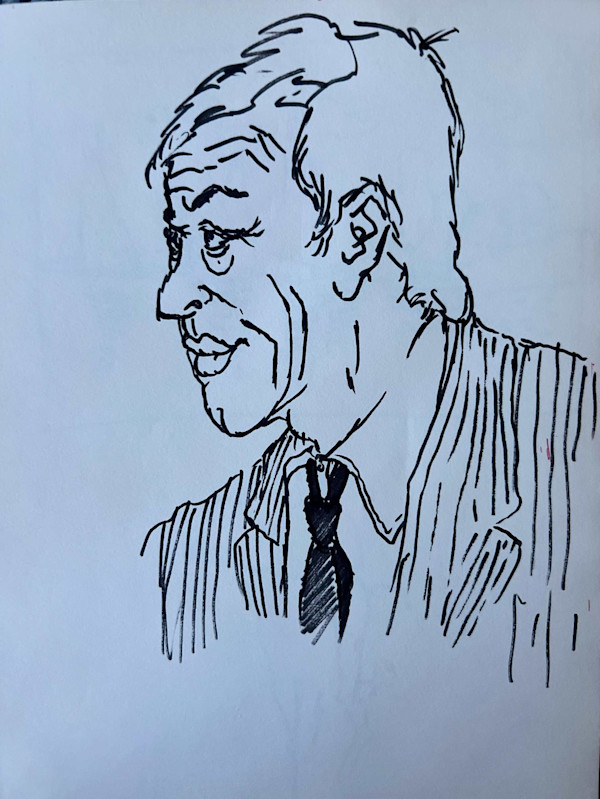 Man's Profile by Arthur Gebhardt, Image 2.