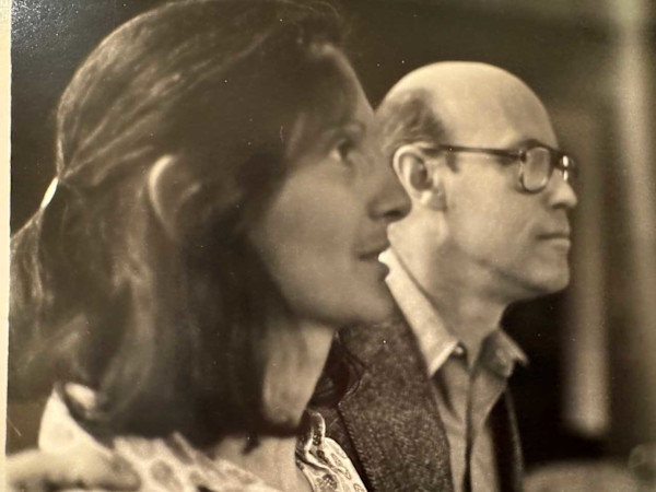 Artie and Patty photo taken by Georgia Gebhardt 1970's by Arthur Gebhardt