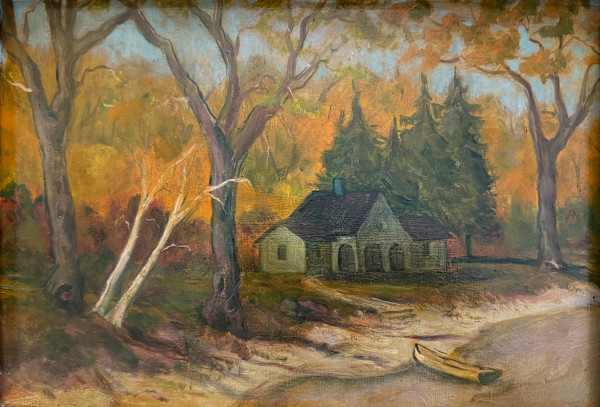 Autumn on the Lake by Arthur Gebhardt