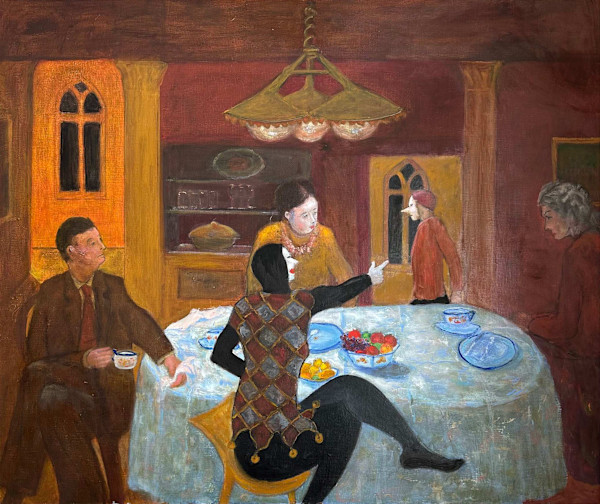 Dinner with Clowns by Arthur Gebhardt, Image 3.