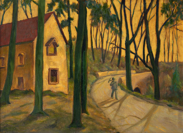 French Country Road by Arthur Gebhardt, Image 5.