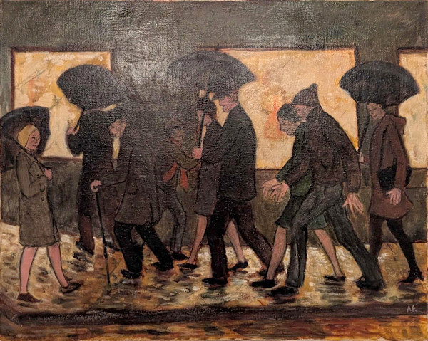 Friday Night by Arthur Gebhardt