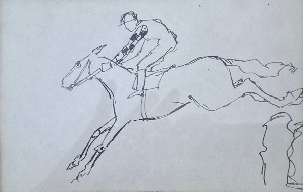 Horse Sketch by Arthur Gebhardt