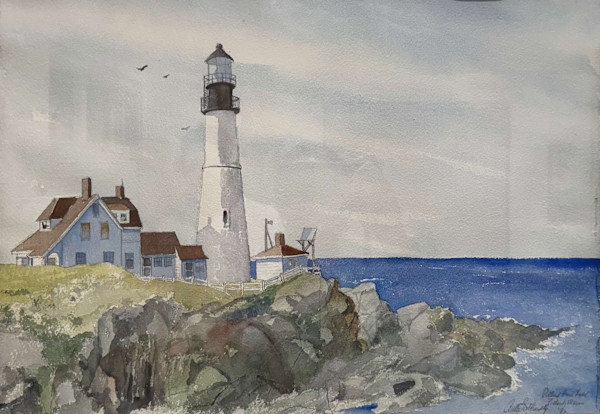 Lighthouse by Arthur Gebhardt, Image 2.