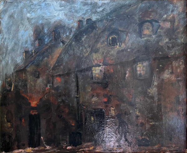 London at Night by Arthur Gebhardt