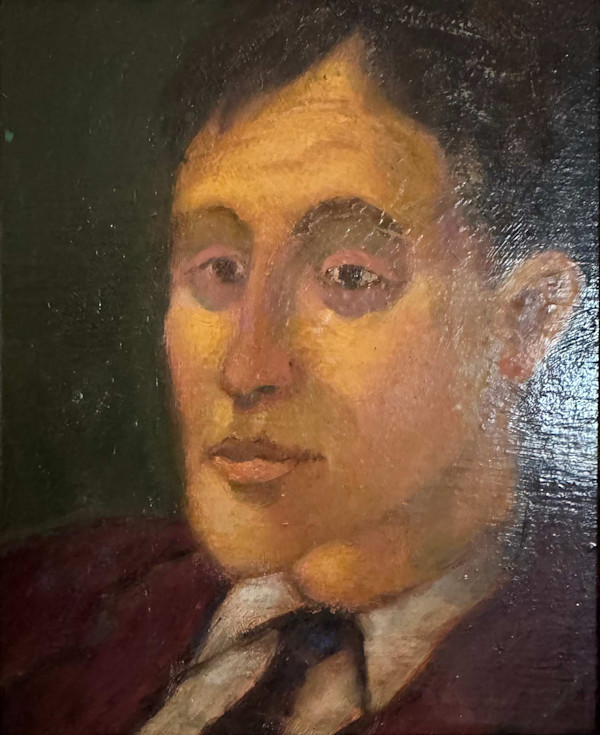 Man's Portrait by Arthur Gebhardt, Image 3.