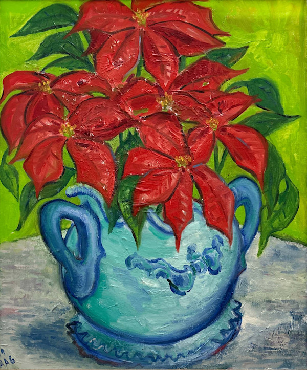 Poinsettias by Arthur Gebhardt, Image 2.