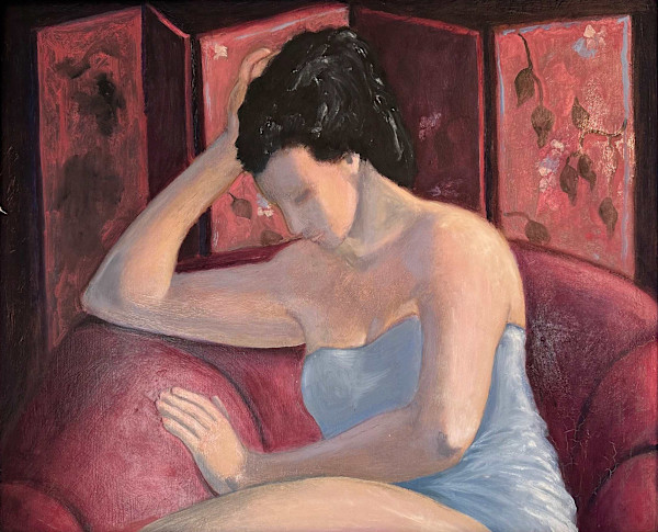 Sad Woman by Arthur Gebhardt, Image 2.
