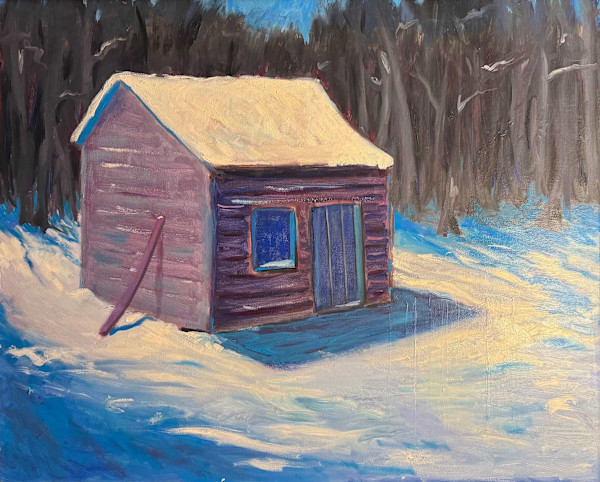 Winter Cabin Playhouse by Arthur Gebhardt, Image 3.