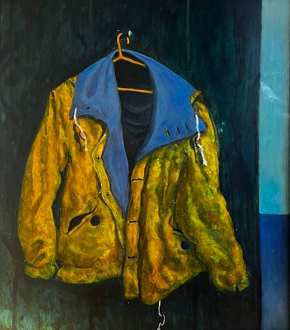 Yellow Coat by Arthur Gebhardt, Image 3.