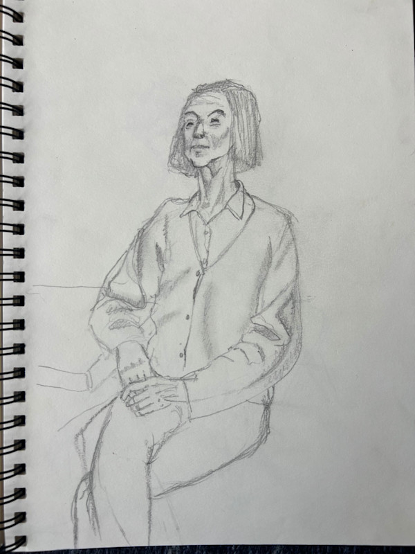 Woman Sitting by Arthur Gebhardt, Image 1.