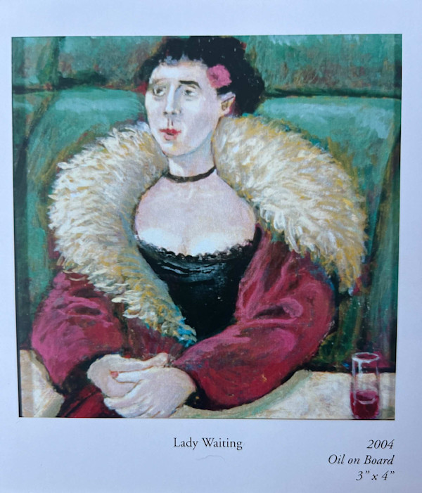 Lady Waiting by Arthur Gebhardt