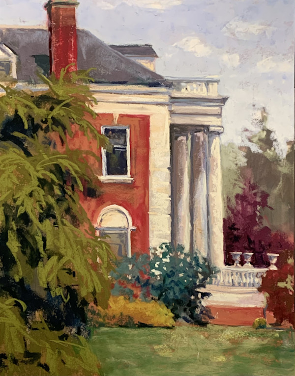 Warehime Myers Mansion in Summer PRINT by Mary Moores