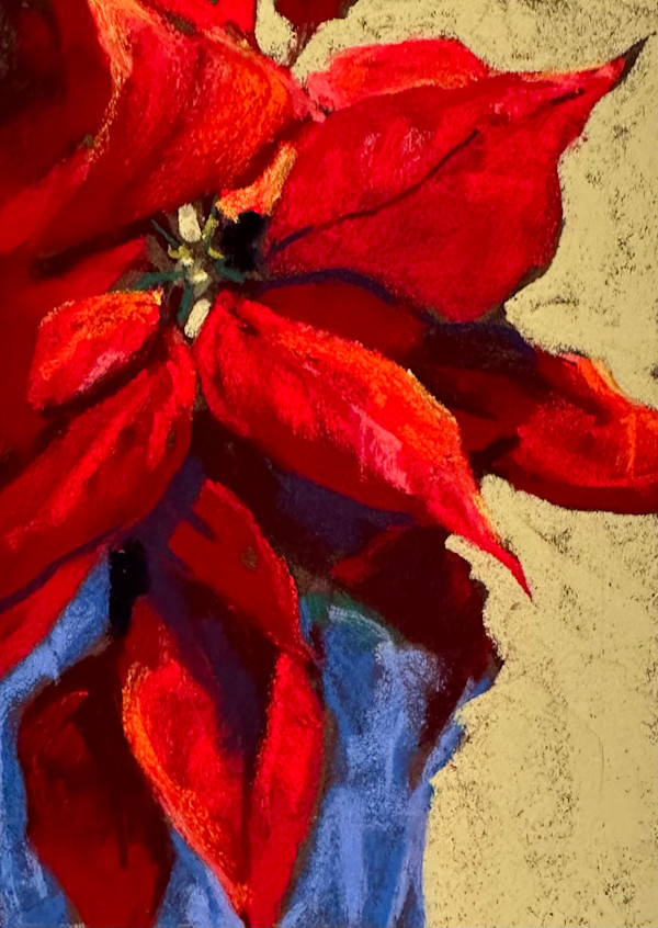 Red Poinsettia by Mary Moores, Image 1.