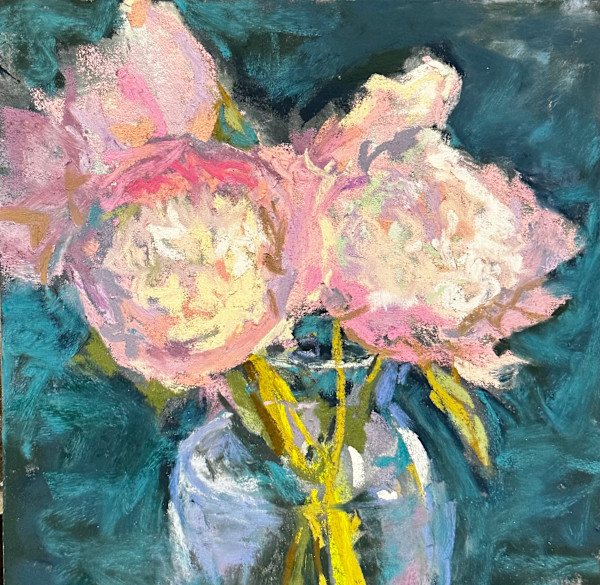 Peony Pose by Mary Moores