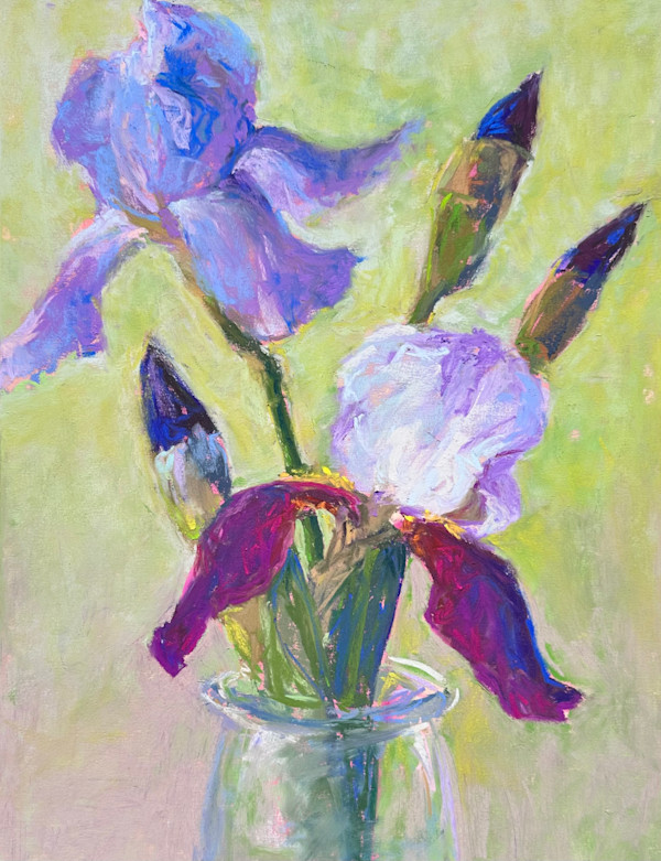 Blue Flag by Mary Moores