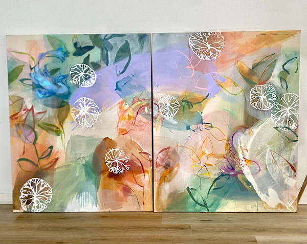 End & Beginning III Diptych - Commission Order by VigMayol