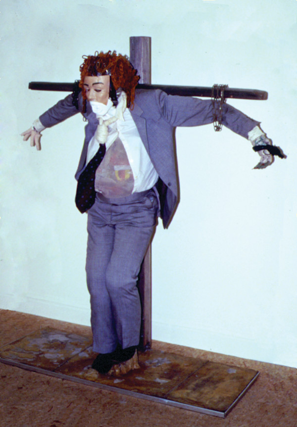 A Maniac's Martyrdom is for the Birds (Urban Scarecrow) by leitha l. THRALL