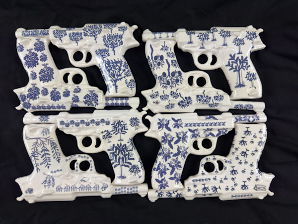 Defend or Destroy (Blue & White 10 pcs) by Sarah Khan
