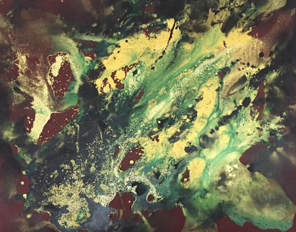 River of gold finding its way by Dodo Newman