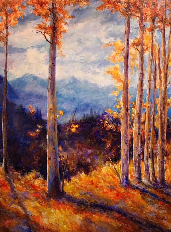 Aspens in Springtime by Patrick Cunningham