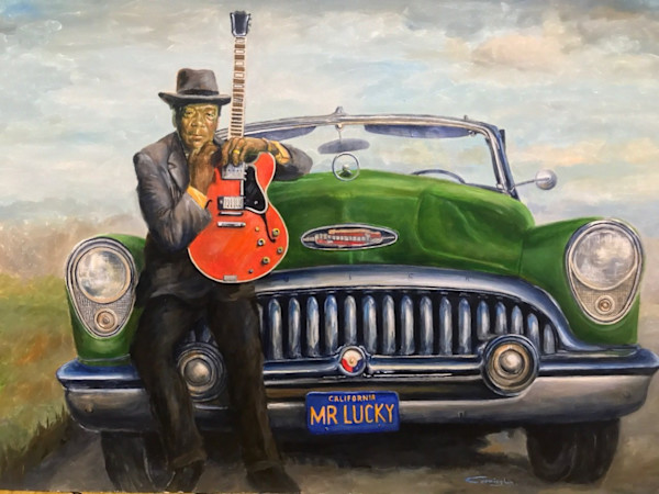 John Lee Hooker by Patrick Cunningham