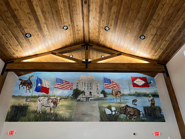 Texas Mural by Patrick Cunningham