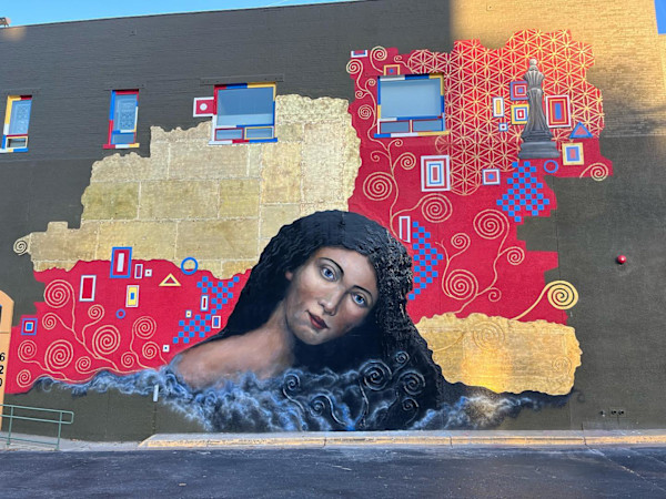Venus of the Springs Mural by Patrick Cunningham