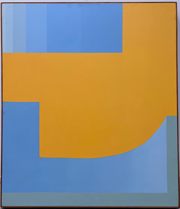Blue + Yellow by Margaret Moench