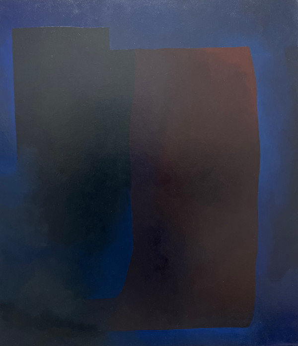 #501 Deep Blue + Purple by Margaret Moench