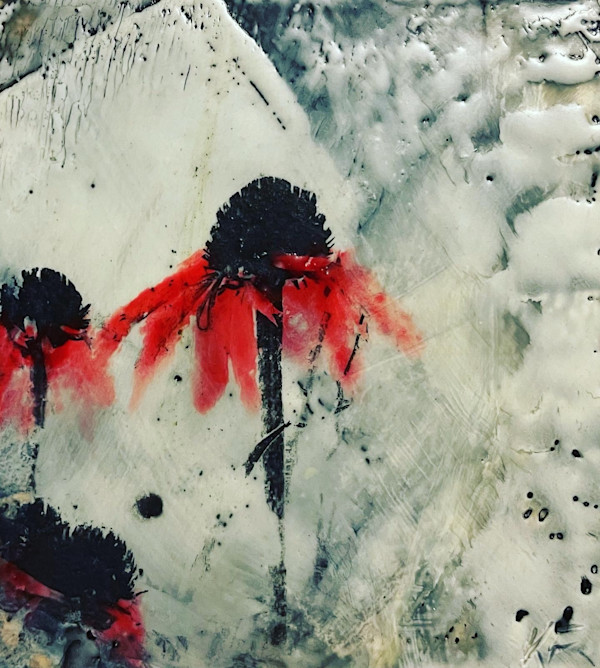 Echinacea IV by Karen Faller