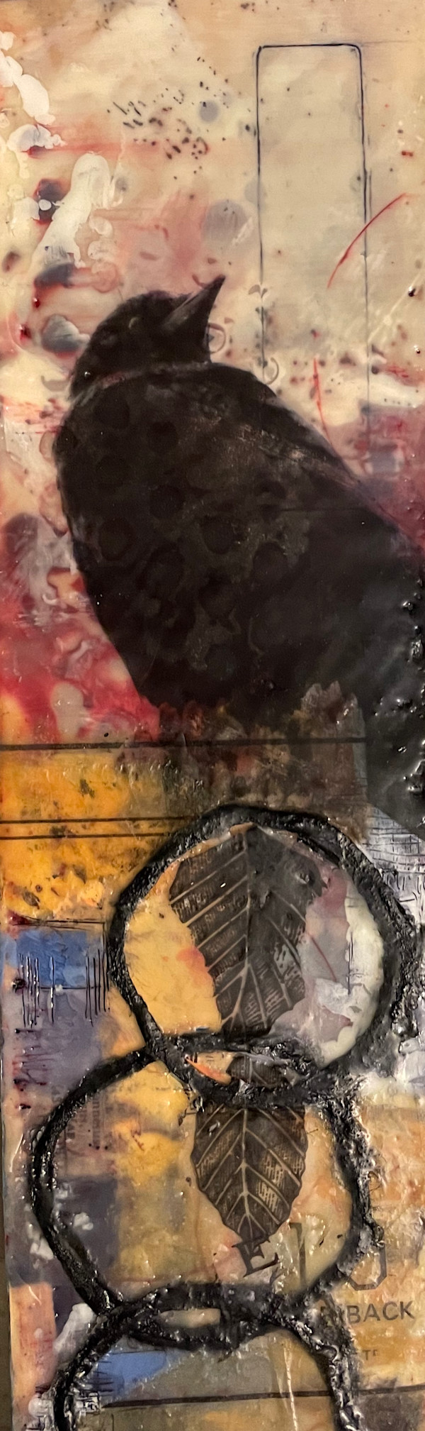 Balancing Crow by Karen Faller