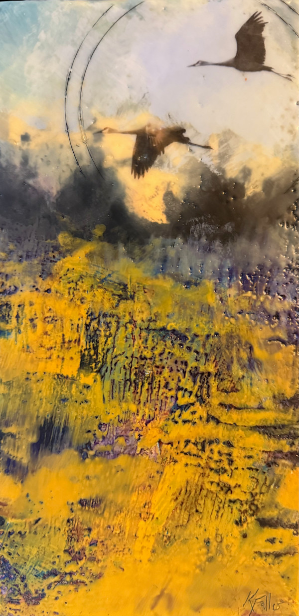 Circling back around by Karen Faller