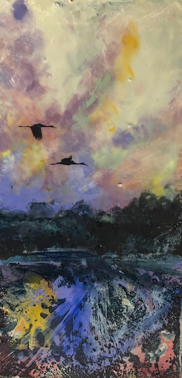 Evening landing by Karen Faller