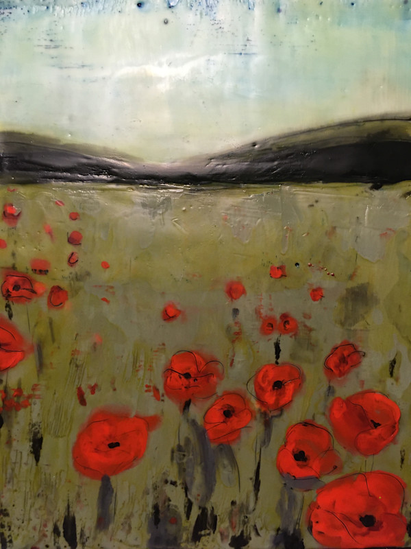 Field of Poppies by Karen Faller