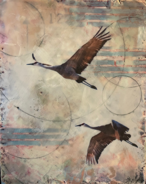 Flying together by Karen Faller