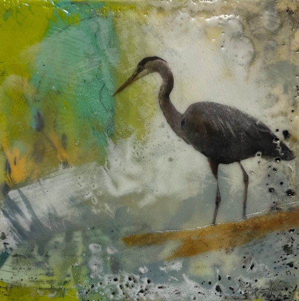 Heron by Karen Faller