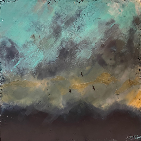 Flying after the storm by Karen Faller