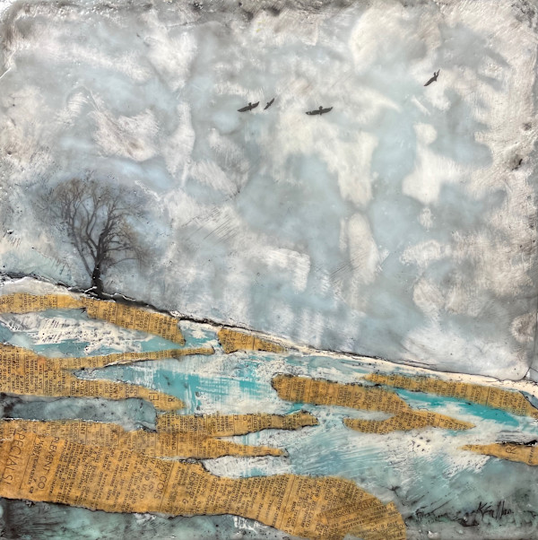 One tree hill by Karen Faller