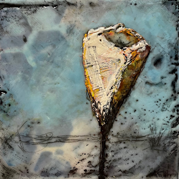 Champagne and flowers by Karen Faller