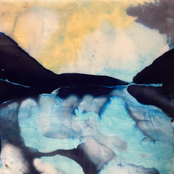 Clouds reflections by Karen Faller