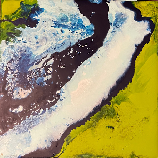 Ice flow by Karen Faller