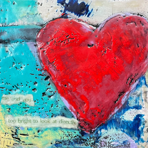 Too bright to look at by Karen Faller