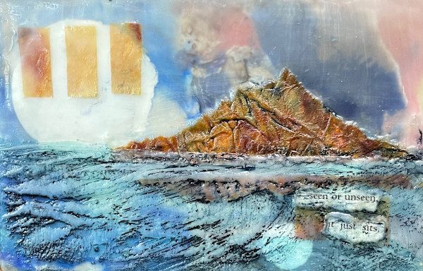 Seen or unseen, it just sits by Karen Faller