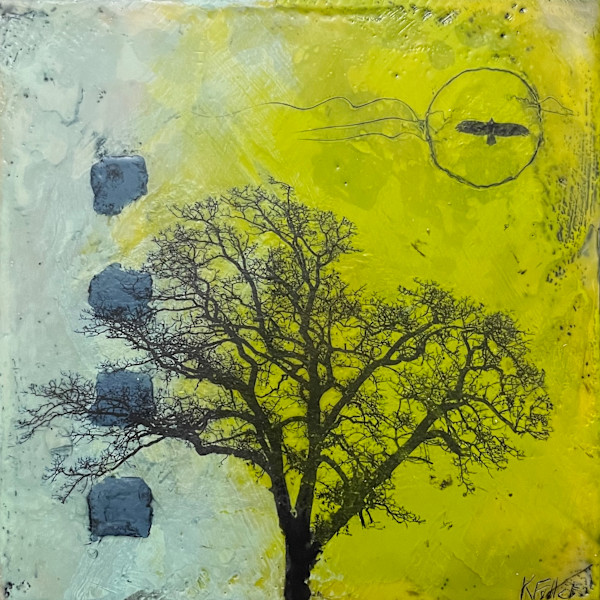 Over the oak by Karen Faller