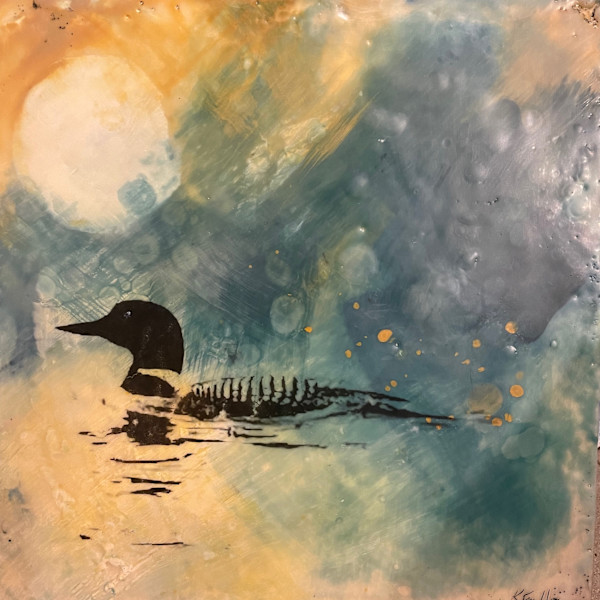 Blue Loon by Karen Faller
