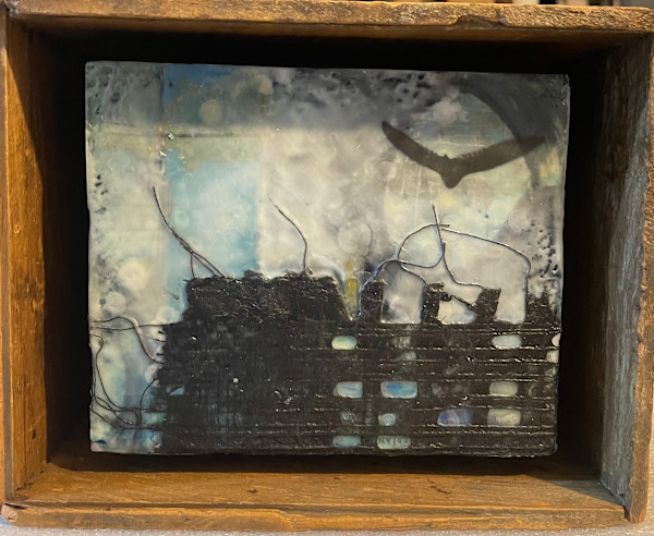 Over the buildings by Karen Faller