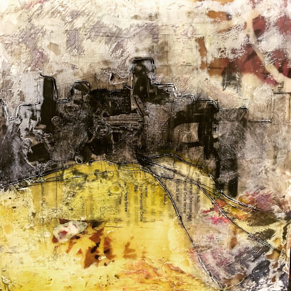 Surveying the path by Karen Faller