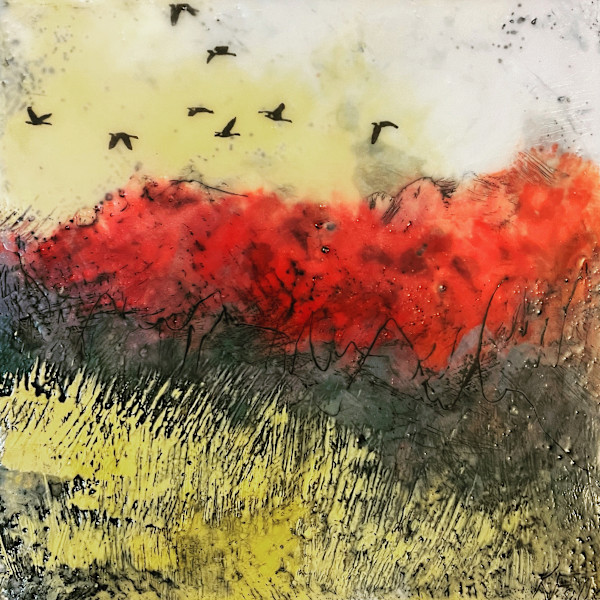 Red glow by Karen Faller