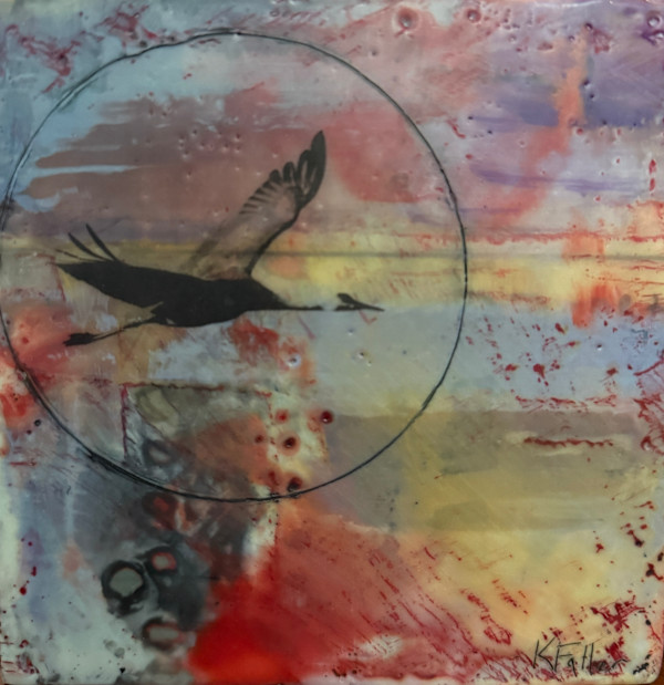 Sandhill Crane by Karen Faller